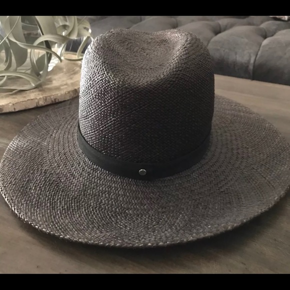 Janessa Leone Straw Hat - Sz M - divino.acegroup.co.in